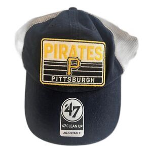 Pittsburgh Pirates Trucker Hat Snapback MLB Embroidered patch Clemente baseball